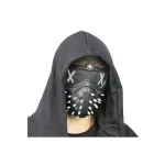 Casa si Gradina - Decoratiuni - Decoratiuni petrecere - Masti si costume carnaval - Masca pentru fata model Watch Dogs 2, cu tinte Negru - Infinity.ro