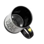 Casa si Gradina - Bucatarie si vesela - Cani si pahare - Cani si cesti - Cana termica inteligenta cu amestecare automata, plastic, Gonga® Argintiu - Infinity.ro