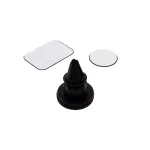 Laptop, Telefoane si Tablete - Telefoane mobile si accesorii - Accesorii Telefoane - Suport si docking telefoane - Suport magnetic auto pentru telefon, rotire 360°, prindere tip clema Negru - Infinity.ro