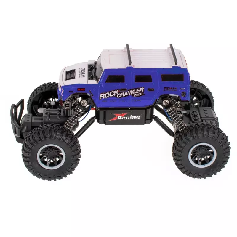 Jucarii, Copii si Bebe - Jucarii si jocuri - Vehicule si jucarii cu telecomanda - Masinute - Masina de jucarie cu telecomanda Off-Road Crawler 1:20, Gonga® Albastru - Infinity.ro