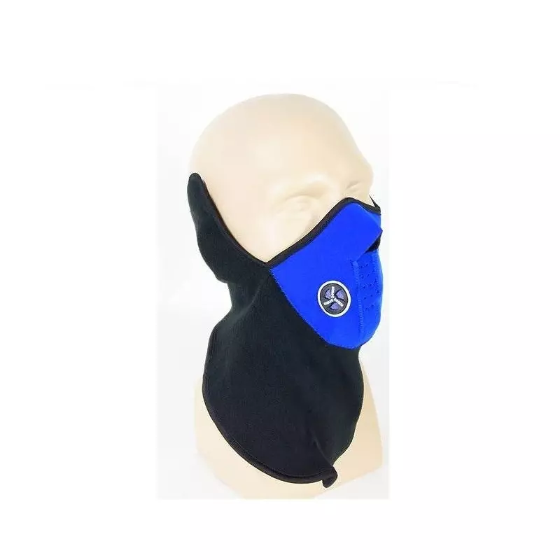 Auto si Moto - Moto - Echipamente protectie moto - Accesorii protectie moto - Masca de protectie impotriva vantului, termoactiva, Gonga® Albastru - Infinity.ro