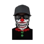 Auto si Moto - Moto - Echipamente protectie moto - Accesorii protectie moto - Masca bandana Joker, din neopren,Gonga® Negru - Infinity.ro