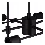 Casa si Gradina - Corpuri si surse de iluminat - Lustre si pendule - Lustra LOFT SPUTNIK, cu 12 pendule, Gonga® Negru - Infinity.ro