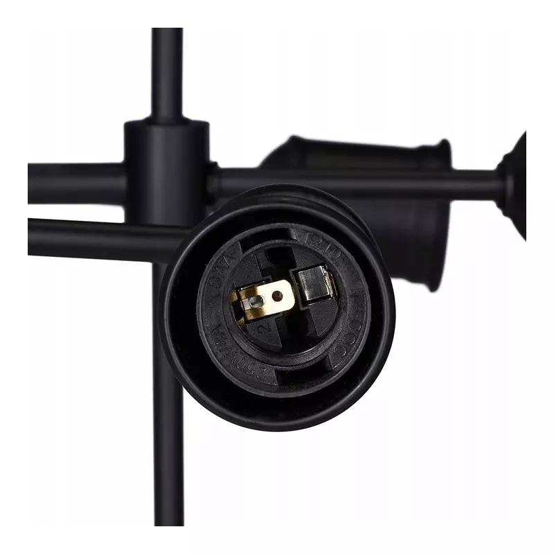 Casa si Gradina - Corpuri si surse de iluminat - Lustre si pendule - Lustra LOFT SPUTNIK, cu 12 pendule, Gonga® Negru - Infinity.ro