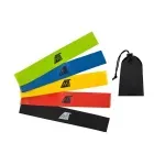 Sport si Outdoor - Accesorii si echipamente sportive - Yoga - Set antrenament, 5 benzi elastice fitness, yoga, pilates, aerobic, exercitii fizice, Gonga® Multicolor - Infinity.ro