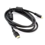 PC, gaming si accesorii - Retelistica - Cabluri si accesorii - Cablu HDMI full HD, 2 m,Gonga® Negru - Infinity.ro