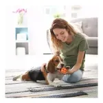 Petshop - Accesorii petshop - Jucarii animale - Jucarii interactive animale - Set 10 jucarii pentru catei, mixte, din bumbac si plastic, Gonga® Multicolor - Infinity.ro