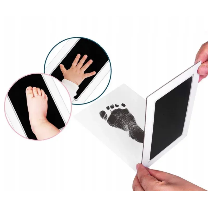 Market - Cadouri - Rame si albume foto - Plansa pentru creare de amprente, Gonga® Alb - Infinity.ro