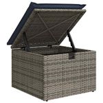 Casa si Gradina - Gradina si terasa - Mobilier exterior - Seturi mobila gradina - Set canapele gradina cu perne 9 piese gri poliratan/lemn acacia - Infinity.ro