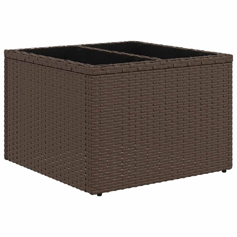 Casa si Gradina - Gradina si terasa - Mobilier exterior - Seturi mobila gradina - Set canapele de gradina cu perne, 11 piese, maro, poliratan - Infinity.ro