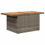 Casa si Gradina - Gradina si terasa - Mobilier exterior - Seturi mobila gradina - Set mobilier gradina cu perne, 6 piese, gri, poliratan - Infinity.ro