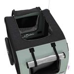 Petshop - Accesorii petshop - Culcusuri si custi - Genti si articole transport - Remorca bicicleta animale companie, gri/negru, oxford/fier - Infinity.ro