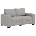 Casa si Gradina - Mobilier - Seturi de mobilier - Seturi living - Set de canapele cu perne, 2 piese, gri nor, textil - Infinity.ro