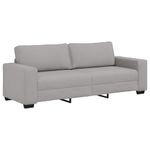 Casa si Gradina - Mobilier - Seturi de mobilier - Seturi living - Set de canapele cu perne, 2 piese, gri nor, textil - Infinity.ro