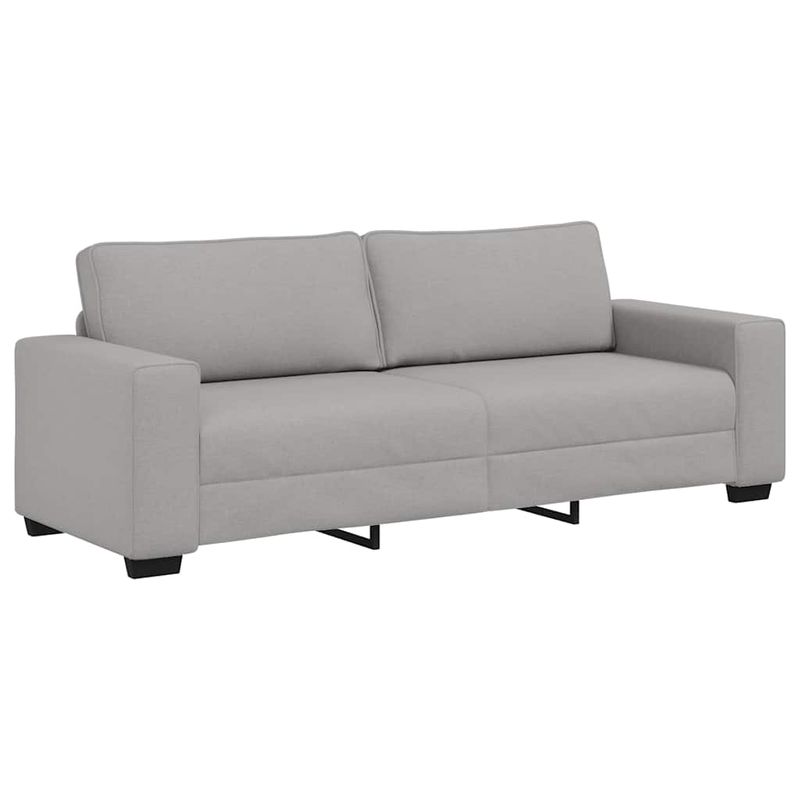 Casa si Gradina - Mobilier - Seturi de mobilier - Seturi living - Set de canapele cu perne, 2 piese, gri nor, textil - Infinity.ro