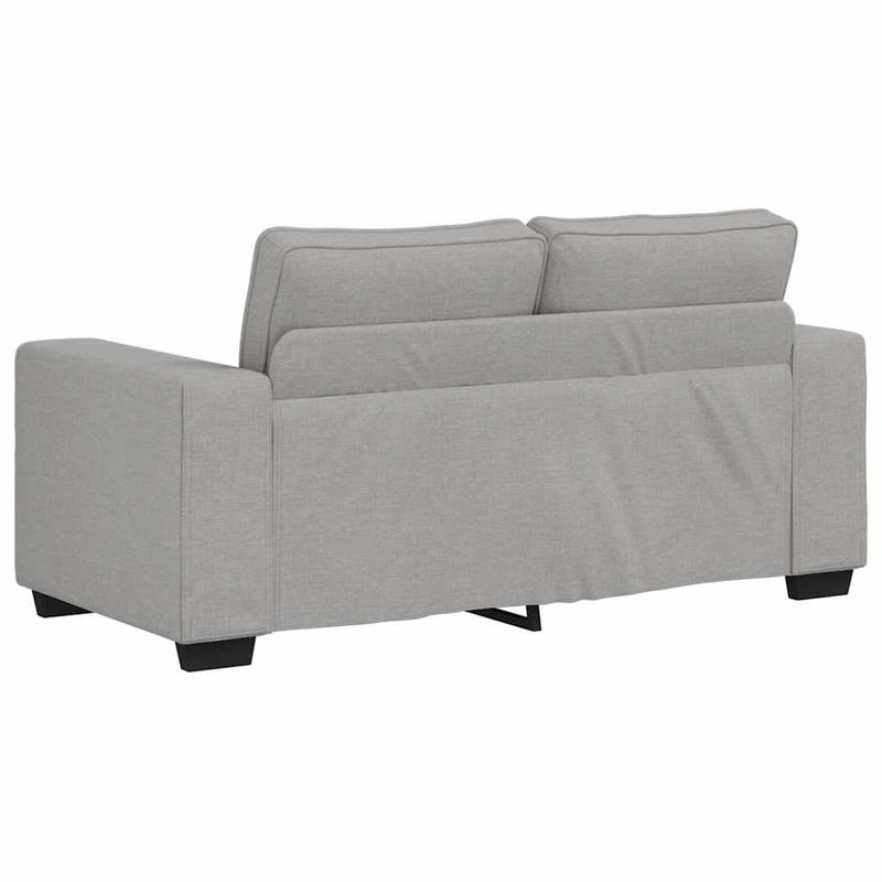 Casa si Gradina - Mobilier - Seturi de mobilier - Seturi living - Set de canapele cu perne, 2 piese, gri nor, textil - Infinity.ro