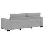 Casa si Gradina - Mobilier - Seturi de mobilier - Seturi living - Set de canapele cu perne, 2 piese, gri nor, textil - Infinity.ro
