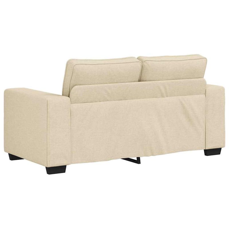 Casa si Gradina - Mobilier - Seturi de mobilier - Seturi living - Set de canapele cu perne, 3 piese, crem, textil - Infinity.ro