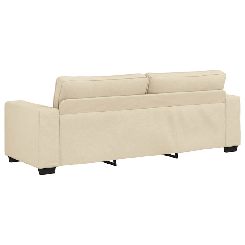 Casa si Gradina - Mobilier - Seturi de mobilier - Seturi living - Set de canapele cu perne, 3 piese, crem, textil - Infinity.ro
