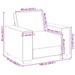 Casa si Gradina - Mobilier - Seturi de mobilier - Seturi living - Set de canapele cu perne, 3 piese, crem, textil - Infinity.ro