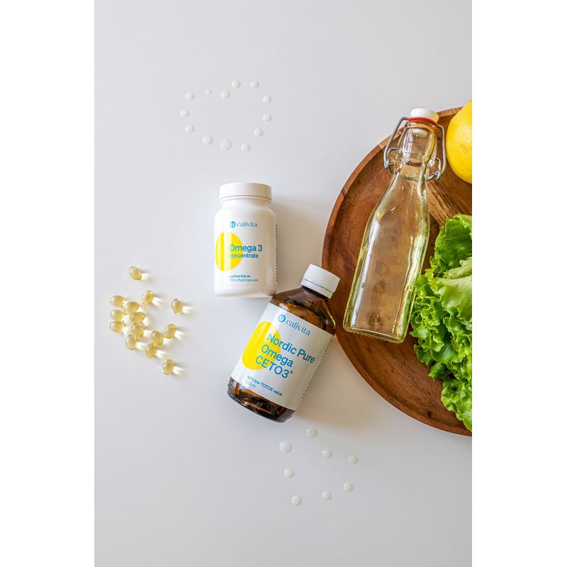 Ingrijire personala si Cosmetice - Sanatate si wellness - Suplimente alimentare - Alte suplimente alimentare - Nordic Pure Omega CETO3 Ulei de Peşte Premium cu Omega-3 şi Omega-11 (250 ml) - Calivita - Infinity.ro