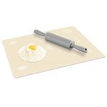 Casa si Gradina - Bucatarie si vesela - Ustensile bucatarie - Forme prajituri - Covoras pentru aluat din silicon, foaie antiaderenta, 60x80 cm, Bej, 559COF - Infinity.ro
