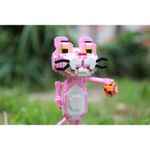 Jucarii, Copii si Bebe - Jucarii si jocuri - Jocuri si puzzle - Puzzle - Set constructie Pantera Roz din micro caramizi, 820 piese, 511CUB - Infinity.ro