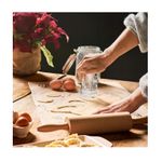 Casa si Gradina - Bucatarie si vesela - Ustensile bucatarie - Forme prajituri - Covoras pentru aluat din silicon, foaie antiaderenta, 60x80 cm, Bej, 559COF - Infinity.ro