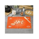 Casa si Gradina - Bucatarie si vesela - Ustensile bucatarie - Forme prajituri - Covoras pentru aluat din silicon, foaie antiaderenta, 56x41 cm, Portocaliu, 555COF - Infinity.ro