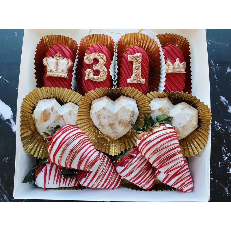 Casa si Gradina - Bucatarie si vesela - Ustensile bucatarie - Forme prajituri - Set 2 matrite din silicon pentru cifre din martipan, 17 x 5.5 cm, 551COF - Infinity.ro