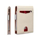 Fashion, accesorii si bijuterii - Barbati - Accesorii barbati - Portofele barbati - Portofel din piele pentru barbati, slim, cu protectie antiscanare carduri, be - Infinity.ro