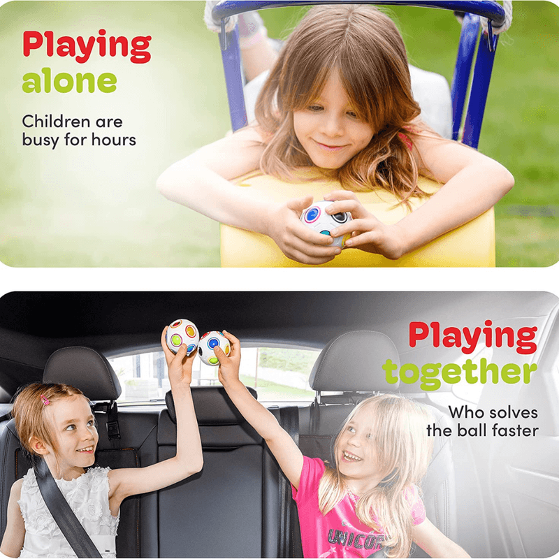 Jucarii, Copii si Bebe - Jucarii si jocuri - Jucarii & jocuri educative - Jocuri de memorie si inteligenta - Jucarie Educationala de Indemanare Tip Rubik, Sfera interactiva 3D - Infinity.ro