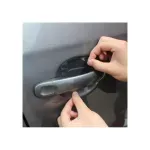 Auto si Moto - Piese auto si accesorii - Caroserie - Usi auto si accesorii - Set 4 bucati autocolant transparent pentru protectie zgarieturi manere usa,Gonga® Transparent - Infinity.ro