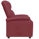 Casa si Gradina - Mobilier - Scaune si fotolii - Fotolii - Fotoliu rabatabil, rosu vin, piele ecologica - Infinity.ro