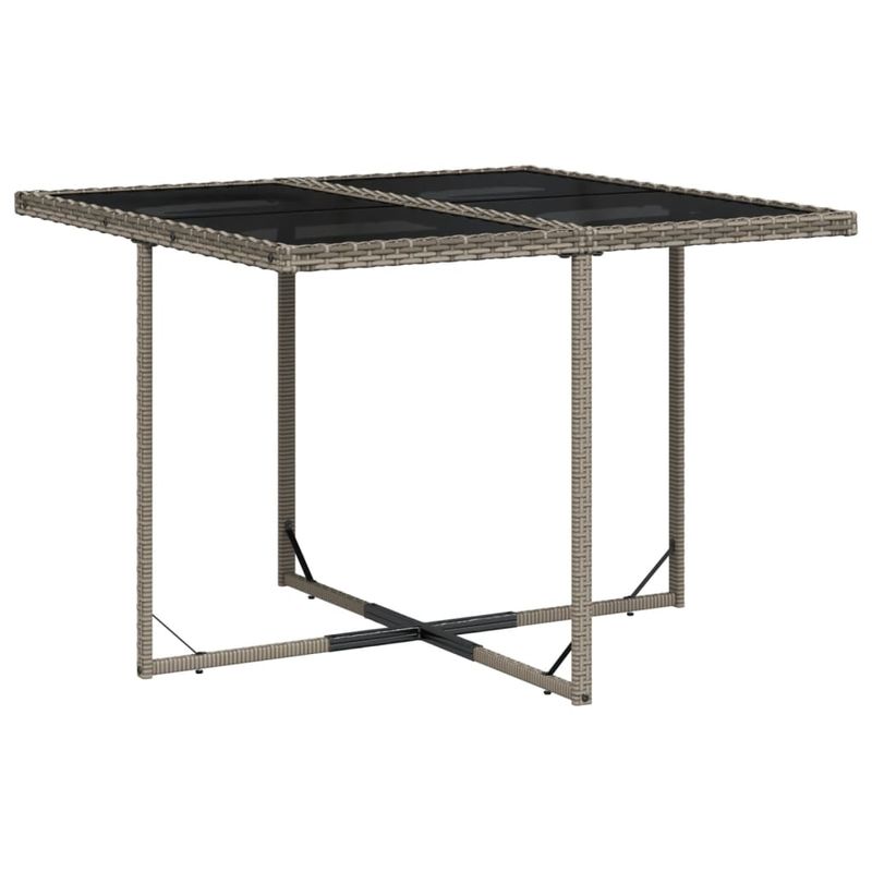Casa si Gradina - Gradina si terasa - Mobilier exterior - Seturi mobila gradina - Set mobilier gradina cu perne, 9 piese, gri, poliratan - Infinity.ro
