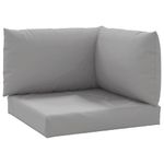Casa si Gradina - Gradina si terasa - Mobilier exterior - Perne decorative exterior - Perne pentru canapea din paleti, 3 buc., gri, material textil - Infinity.ro