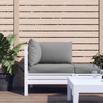 Casa si Gradina - Gradina si terasa - Mobilier exterior - Perne decorative exterior - Perne pentru canapea din paleti, 3 buc., gri, material textil - Infinity.ro