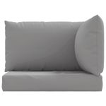 Casa si Gradina - Gradina si terasa - Mobilier exterior - Perne decorative exterior - Perne pentru canapea din paleti, 3 buc., gri, material textil - Infinity.ro