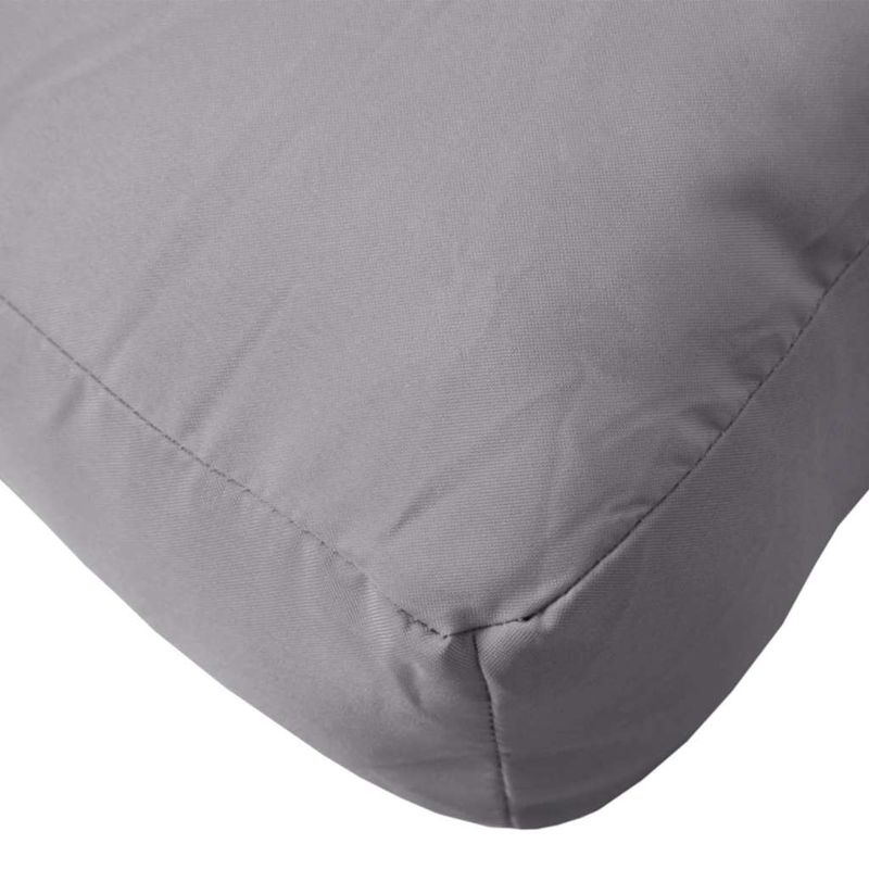Casa si Gradina - Gradina si terasa - Mobilier exterior - Perne decorative exterior - Perne pentru canapea din paleti, 3 buc., gri, material textil - Infinity.ro