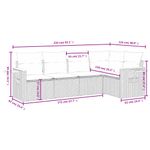 Casa si Gradina - Gradina si terasa - Mobilier exterior - Seturi mobila gradina - Set canapea de gradina cu perne, 5 piese, gri, poliratan - Infinity.ro
