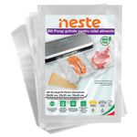 Market - Curatenie si intretinere casa - Produse bucatarie - Pungi si folii alimentare - 300 Pungi Vidat Gofrate pentru alimente, dimensiuni mari: 20x30, 25x35 si 30x40 cm - Infinity.ro