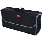 Auto si Moto - Piese auto si accesorii - Interior auto - Accesorii interior - Organizator portbagaj Linomag®, Prevazut cu banda velcro pentru fixare, 50x24x17cm, Negru - Infinity.ro