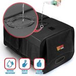 Auto si Moto - Piese auto si accesorii - Interior auto - Accesorii interior - Organizator portbagaj auto, Linomag®, Impermeabil, Pliabil, Spatios, Negru, 58 x 37 x 32 cm - Infinity.ro