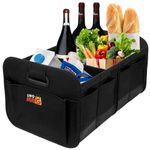 Auto si Moto - Piese auto si accesorii - Interior auto - Accesorii interior - Organizator portbagaj auto, Linomag®, Impermeabil, Pliabil, Spatios, Negru, 58 x 37 x 32 cm - Infinity.ro