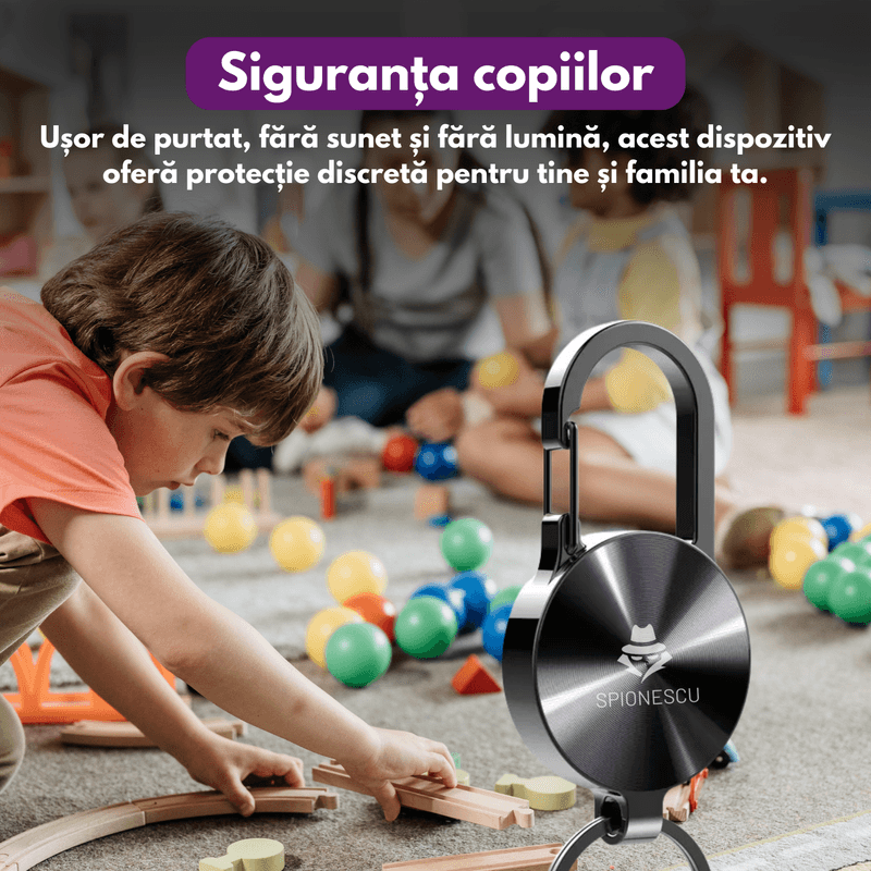 TV, Audio-Video si Foto - Portabile audio - Reportofoane - Reportofon spion tip breloc, S25, baterie 120 mAh, autonomie 25 h, MP3 player, inregistrare cu activare vocala - Infinity.ro