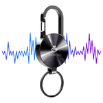 TV, Audio-Video si Foto - Portabile audio - Reportofoane - Reportofon spion tip breloc, S25, baterie 120 mAh, autonomie 25 h, MP3 player, inregistrare cu activare vocala - Infinity.ro