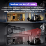 Casa si Gradina - Electrice - Smart Home - Camere de supraveghere - Camera de supraveghere 4MP, PTZ, comunicare bidirectionala, unghi larg, vedere nocturna color, senzor CMOS, zoom X10 - Infinity.ro