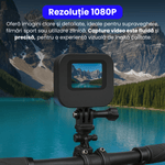TV, Audio-Video si Foto - Camere video - Camere video profesionale - Mini camera video corporala 1080P cu viziune nocturna, body cam, clip rotativ 180°, montare magnetica, card microSD 32BG - Infinity.ro