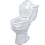 Casa si Gradina - Sanitare - Obiecte sanitare - Accesorii vase de toaleta - Inaltator WC cu capac Linomag®, 15 cm inaltime, Sistem de prindere reglabil pentru vasul de toaleta, Alb - Infinity.ro
