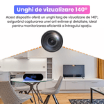 Laptop, Telefoane si Tablete - Wearables si gadgeturi - Gadgeturi - Dispozitive spionaj - Ceas cu camera ascunsa audio-video, WiFi, HD, night vision - 128 GB - Infinity.ro